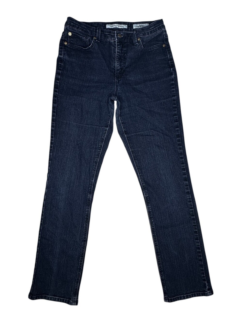 Jones New York Lexington Straight Navy Jeans Size 10